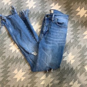 We The Free Fringe Skinny Jeans